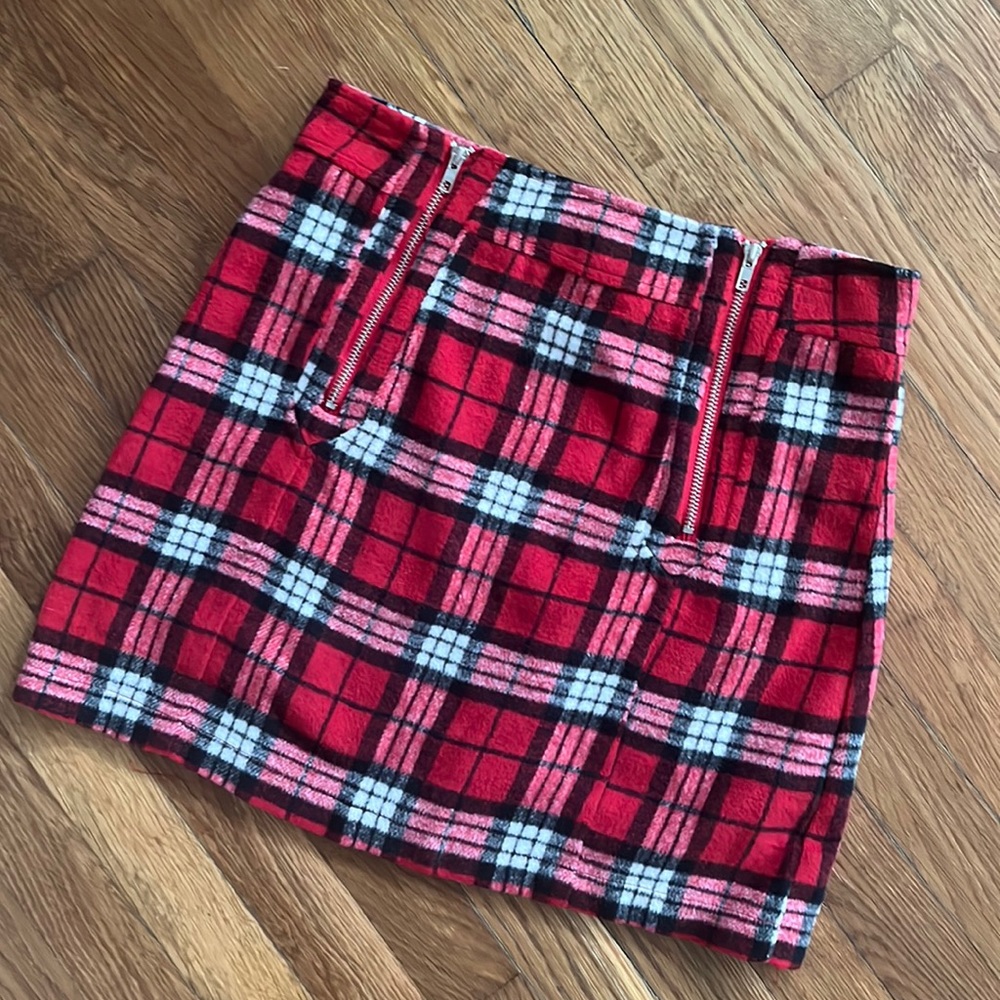 Plaid Festive Skirt